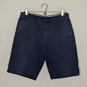 ✨3/$15 J. Crew Factory blue 100% cotton chino shorts 32